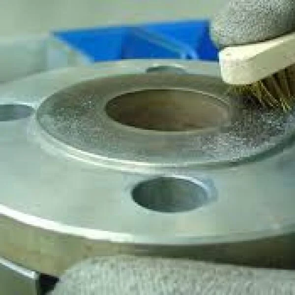Smooth finish flange
