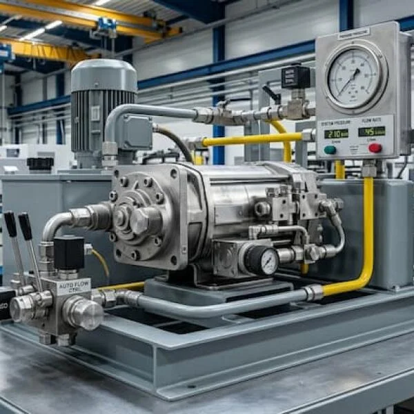 Bơm Piston tự điều chỉnh lưu lượng