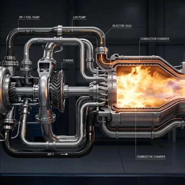 Nguyên lý hoạt động bơm tên lửa