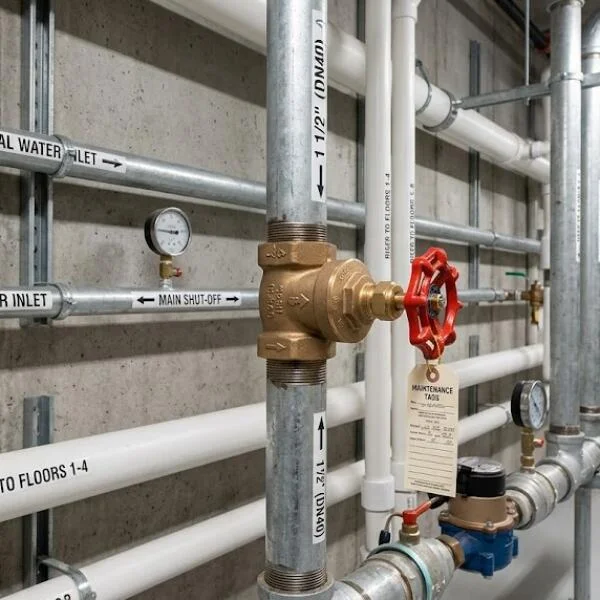 Linh kiện brass gate valve 1 1 2