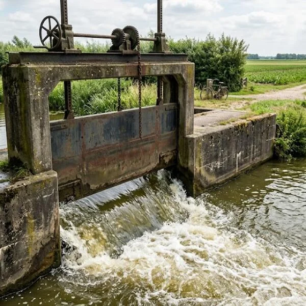 Cấu tạo cửa phai chặn nước