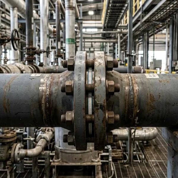 Lắp đặt flange RF 150