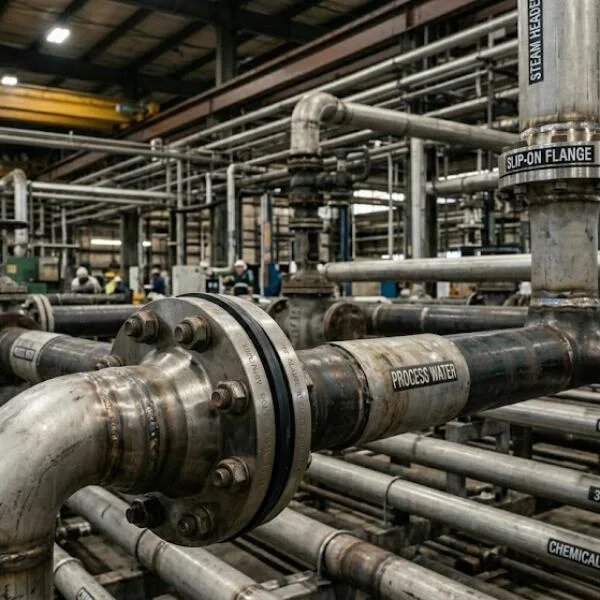 Flange type trong công nghiệp