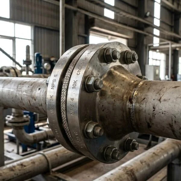 Mắt xích mặt bích thép jis