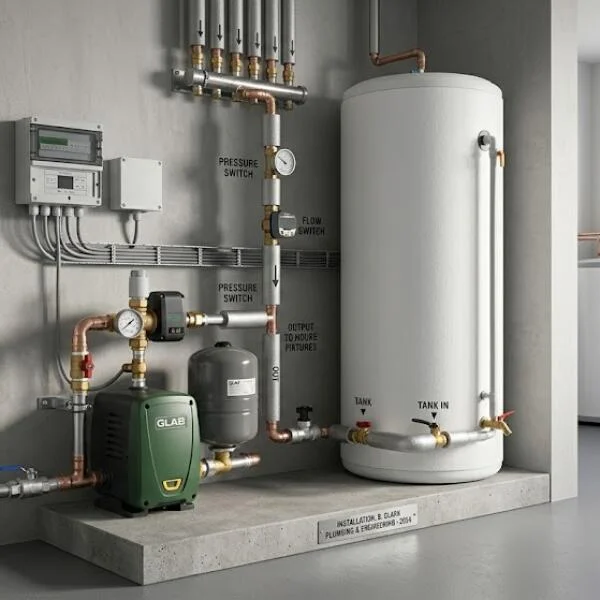 Kiểm tra máy bơm áp lực tự động