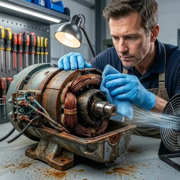 Sự cố máy bơm bị ngập nước