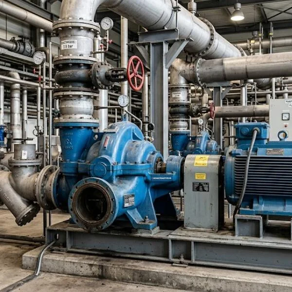 Vận hành máy bơm nước đầu rời