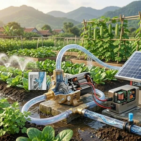 Thiết bị máy bơm nước dc