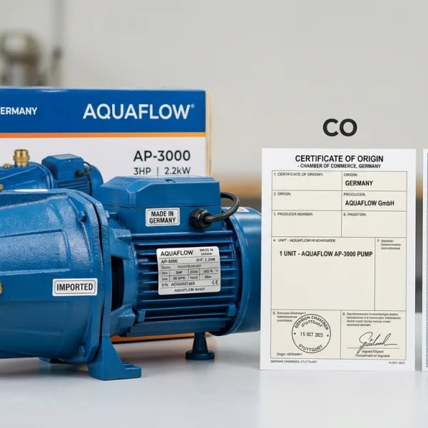 Máy bơm nước nhập khẩu nguyên chiếc