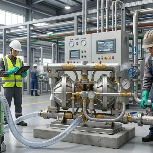 Phân tích cấu tạo pneumatic pump