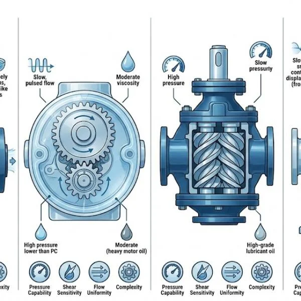 Hệ thống pump for high viscosity