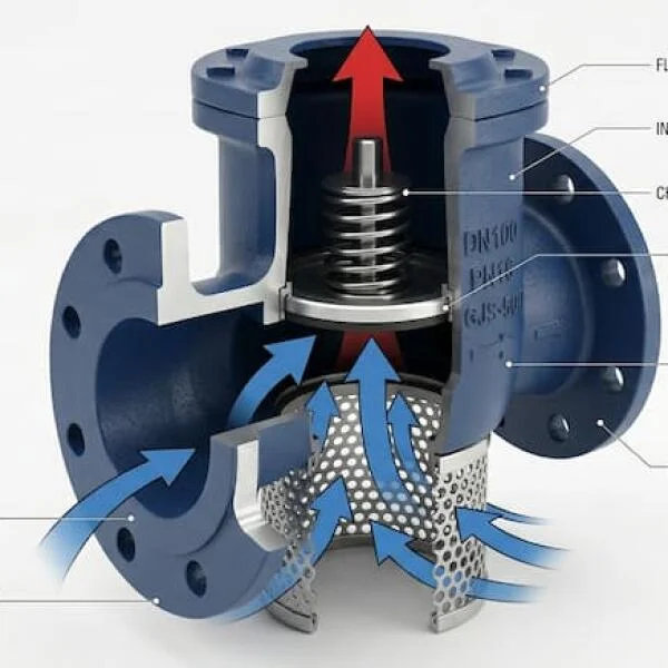Rọ bơm mặt bích