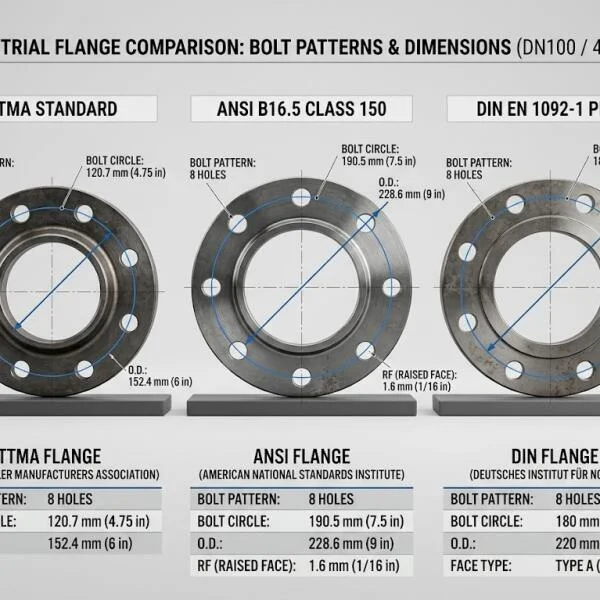 Mắt xích ttma flange standard