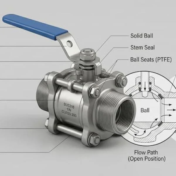 Valve inox
