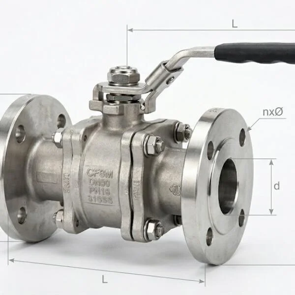 Chọn mua van bi mặt bích