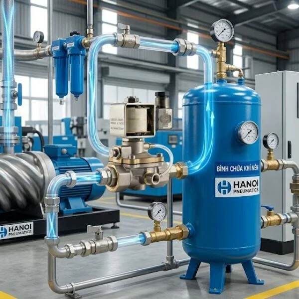 Van điện từ máy nén khí là gì