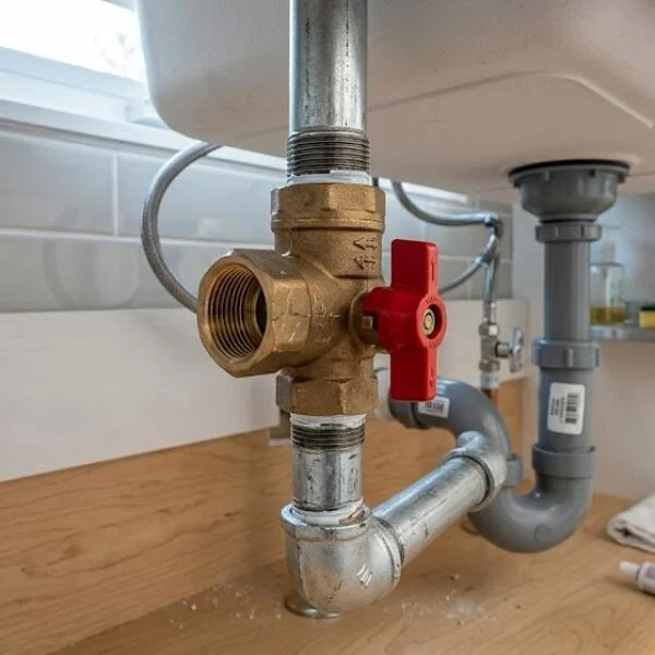 Cấu tạo van nước ren trong