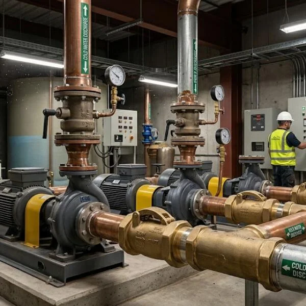 Vận hành brass swing check valve