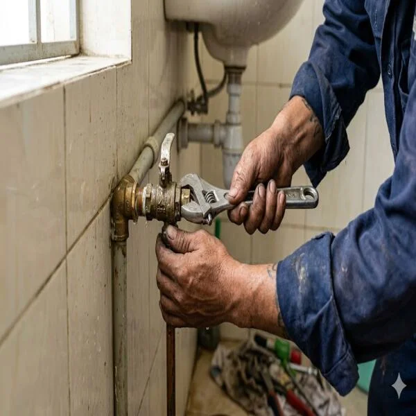 cách sửa van khóa nước bằng đồng