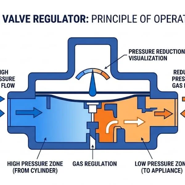 Cấu tạo van gas là gì?