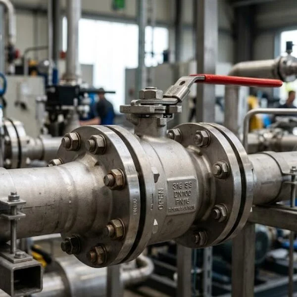 Lựa chọn flanged ball valve