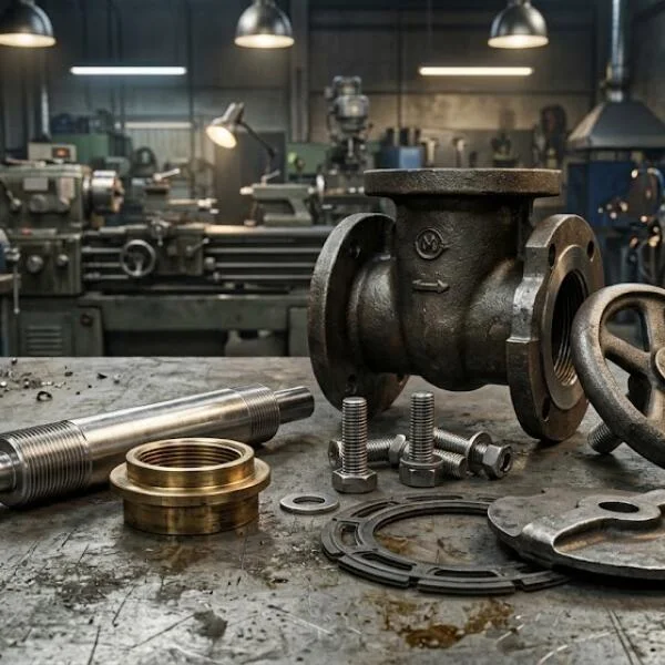 Thuật ngữ gate valve parts