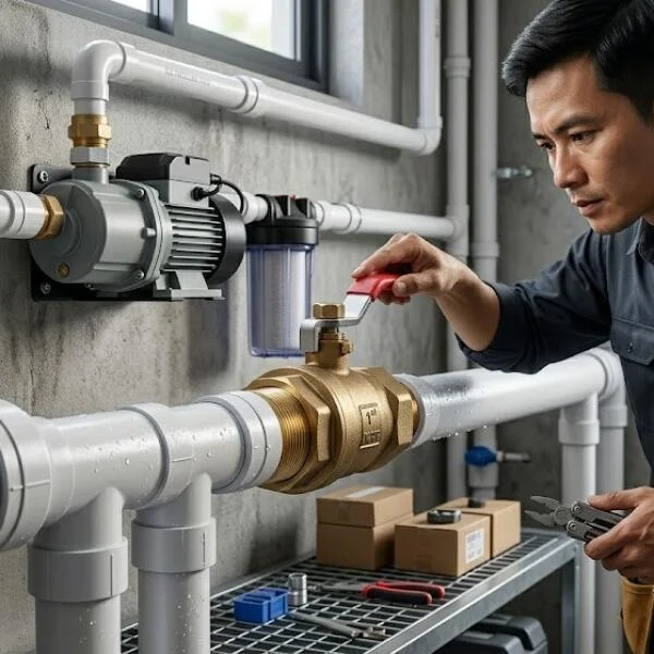 Chọn đúng khóa nước phi 27