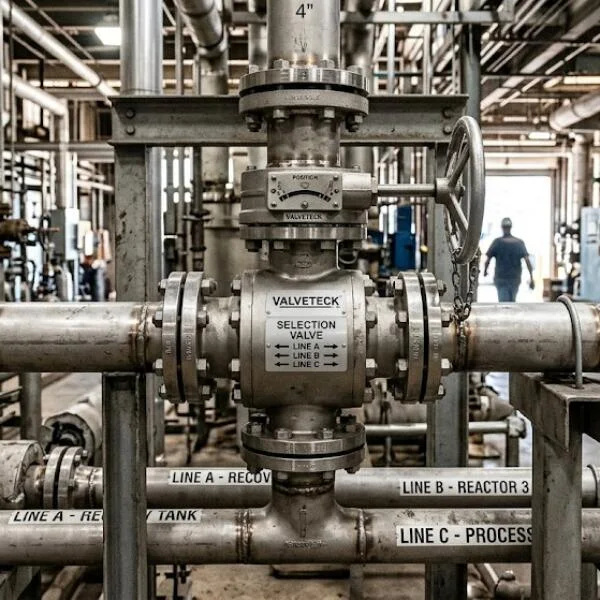 Vận hành selection valve