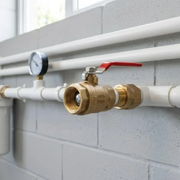 Chức năng van bi đồng tay gạt miha