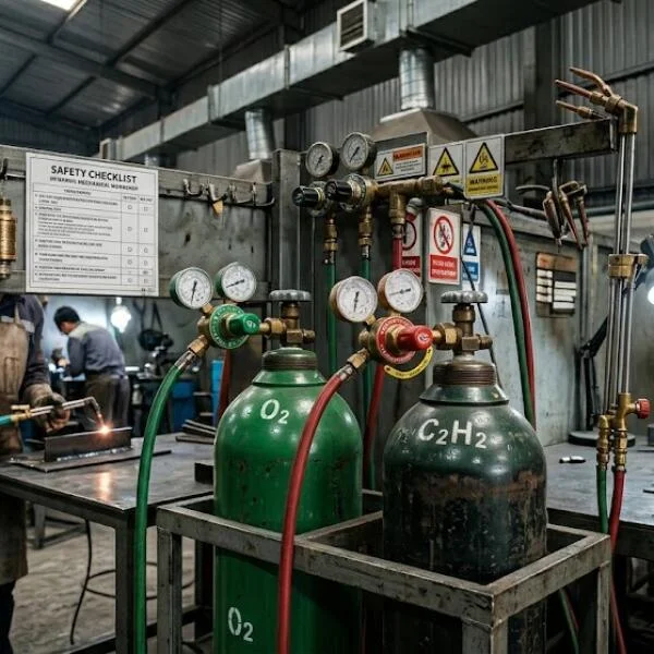 Cấu tạo van chống cháy ngược
