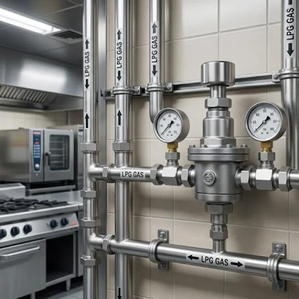 Kiểm tra van điều áp gas