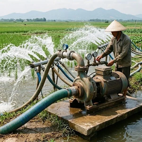 Ứng dụng bơm 5hp