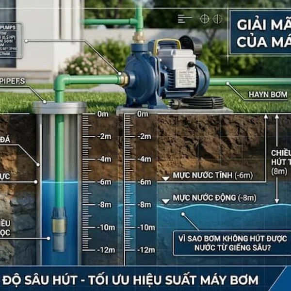 Độ Sâu Hút Của Bơm