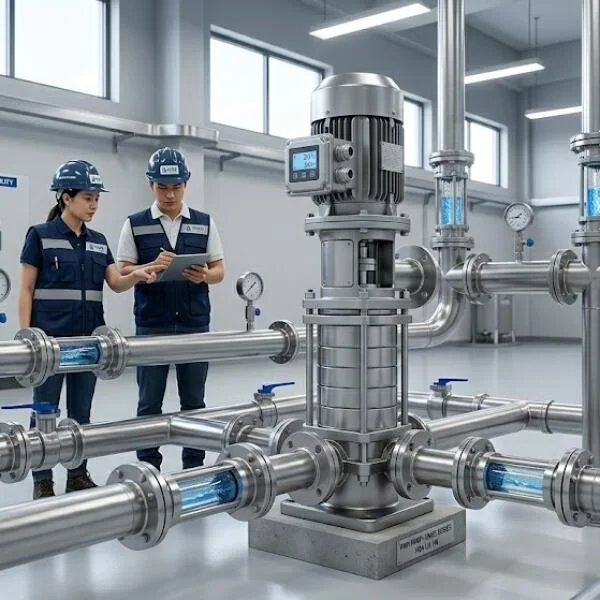 Light vertical multistage centrifugal pump là gì