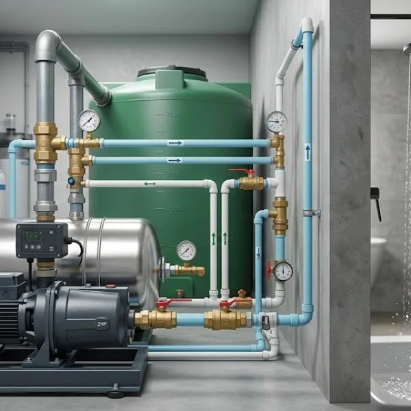 Cách chọn máy bơm tăng áp 2hp