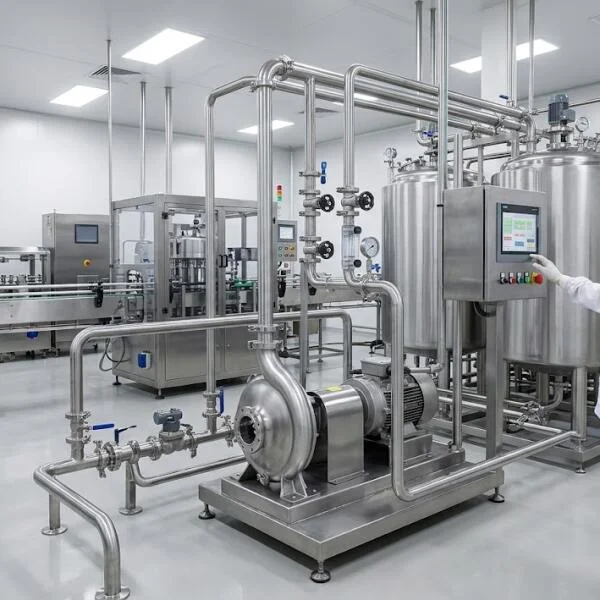 Sanitary centrifugal pump sử dụng tốt
