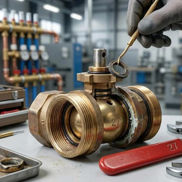 Sửa chữa van công nghiệp theo các bước