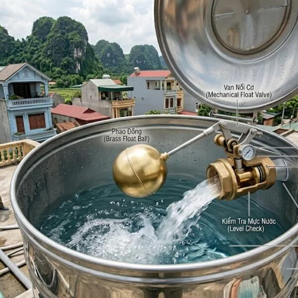 Van phao cơ thông minh