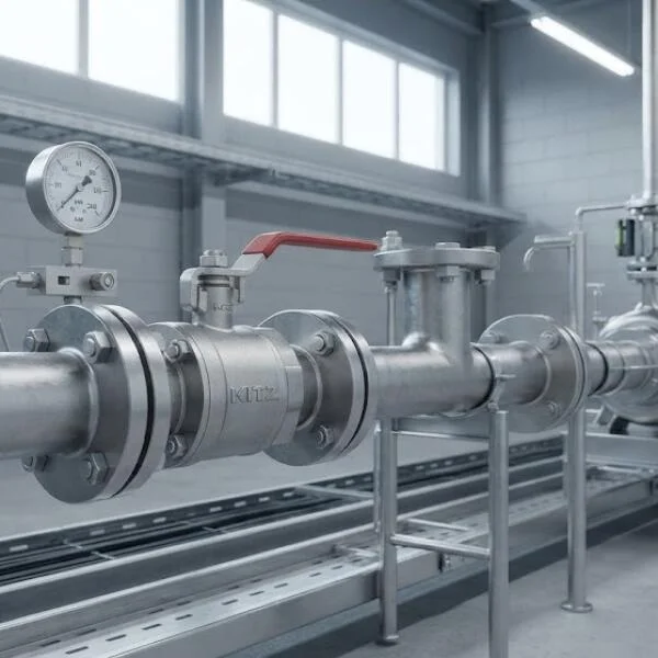 Cấu tạo ball valve kitz