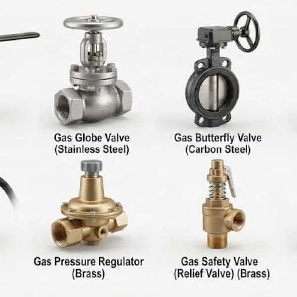 Các loại van gas công nghiệp