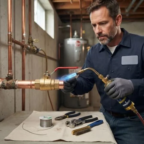 Copper valve replacement