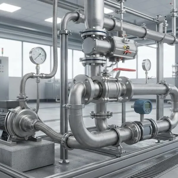 Lắp đặt flow ball valve