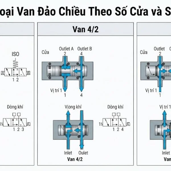Tìm hiểu các loại van đảo chiều