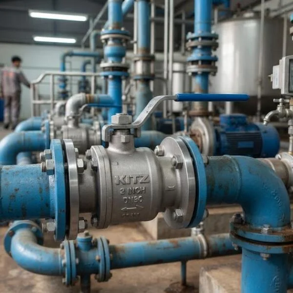 Chênh lệch harga ball valve 3 inch kitz