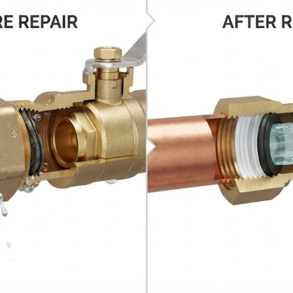 Khắc phục van nước bị rò rỉ dễ dàng