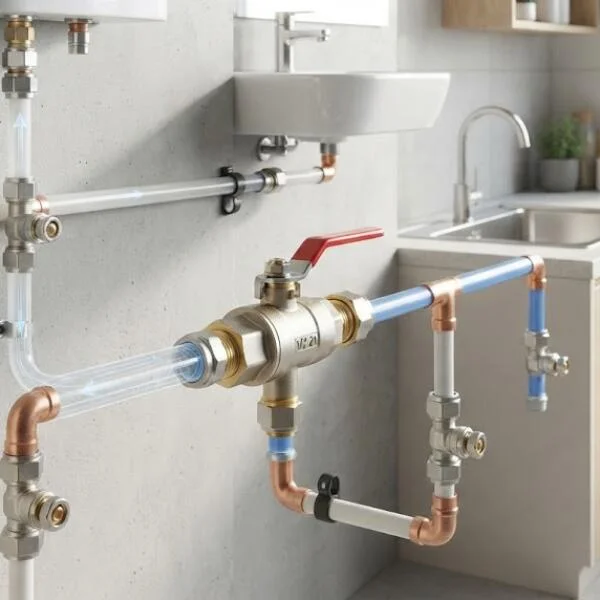 Cấu tạo của khóa nước phi 21