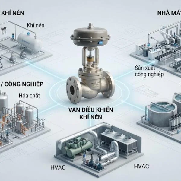 Sử dụng van điều khí