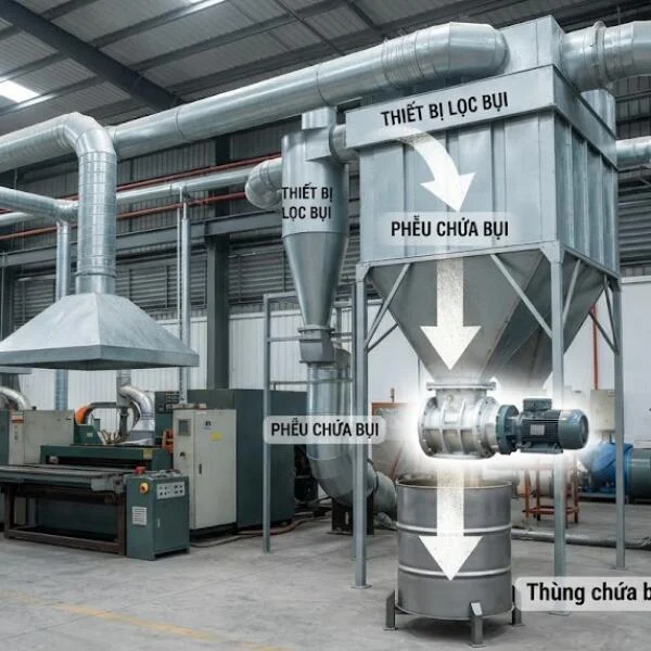 Chức năng van xả bụi