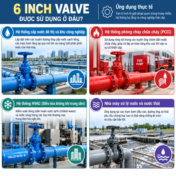 Cách gọi 6 inch valve