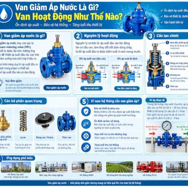 Giá Van Giảm Áp Nước
